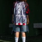 Camisa Futebol de Várzea & Nature League Vermelho e Mescla P - Thumbnail Image 2